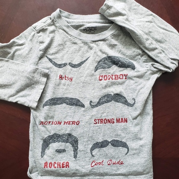 Mustache long sleeve - Picture 1 of 4